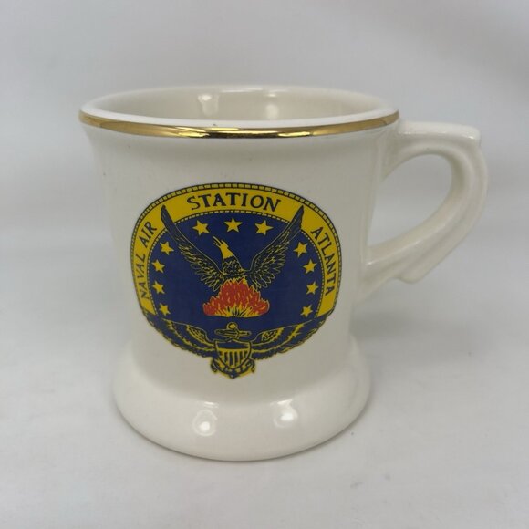 Vintage Naval Air Station NAS Atlanta #1 Coffee Mug - Picture 1 of 4